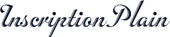 InscriptionPlain