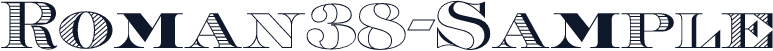 Roman38-Sample