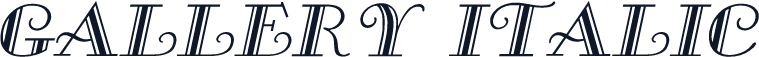 Gallery Italic