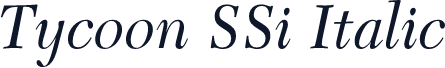 Tycoon SSi Italic