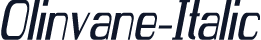 Olinvane-Italic