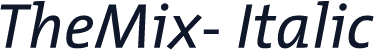 TheMix- Italic
