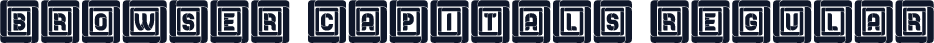 Browser Capitals Regular