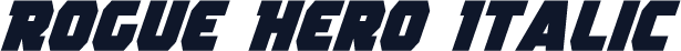 Rogue Hero Italic