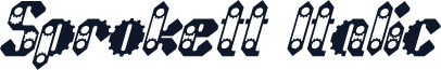 Sprokett Italic