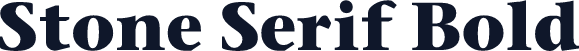 Stone Serif Bold