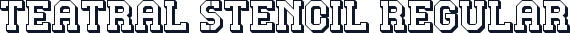 Teatral Stencil Regular