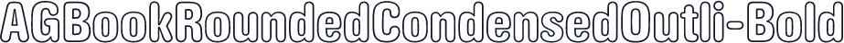 AGBookRoundedCondensedOutli-Bold