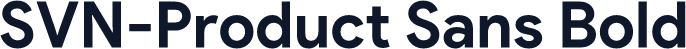 SVN-Product Sans Bold