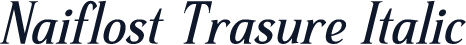 Naiflost Trasure Italic