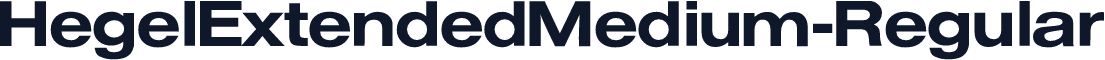 HegelExtendedMedium-Regular