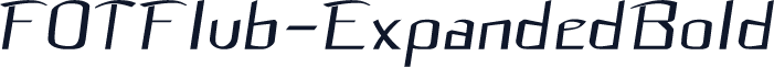 FOTFlub-ExpandedBold