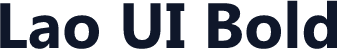 Lao UI Bold
