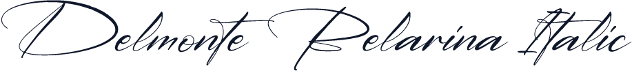Delmonte Belarina Italic