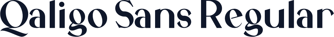 Qaligo Sans Regular