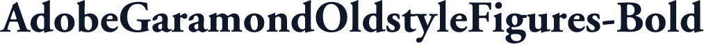 AdobeGaramondOldstyleFigures-Bold