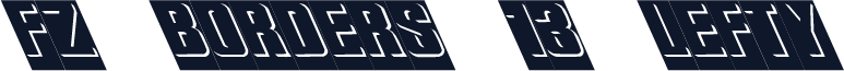 FZ BORDERS 13 LEFTY
