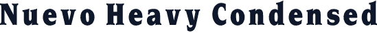 Nuevo Heavy Condensed