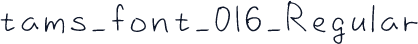 tams_font_016_Regular