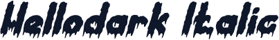 Hellodark Italic