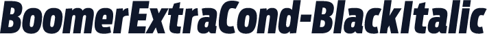 BoomerExtraCond-BlackItalic
