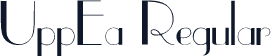 UppEa Regular