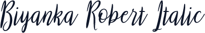 Biyanka Robert Italic
