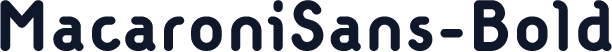 ☞MacaroniSans-Bold