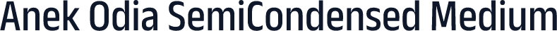 Anek Odia SemiCondensed Medium