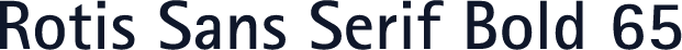 Rotis Sans Serif Bold 65
