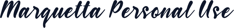 Marquetta Personal Use