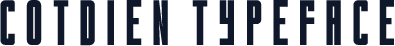 Cotdien Typeface