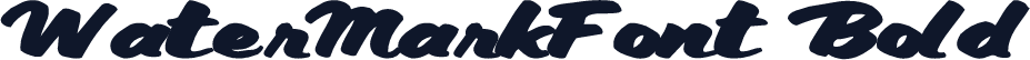 WaterMarkFont Bold