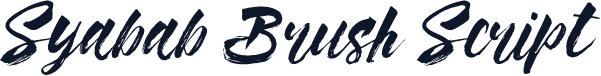 Syabab Brush Script