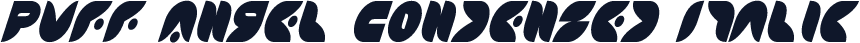 Puff Angel Condensed Italic