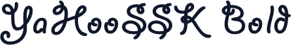 YaHooSSK Bold