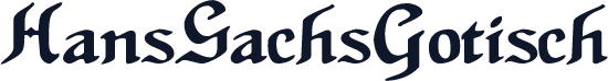 HansSachsGotisch