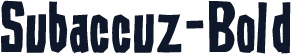 Subaccuz-Bold