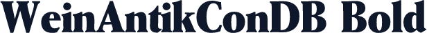 WeinAntikConDB Bold