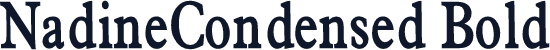 NadineCondensed Bold