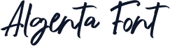 Algenta Font