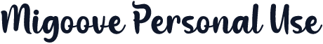 Migoove Personal Use
