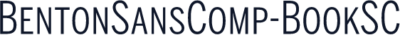 BentonSansComp-BookSC