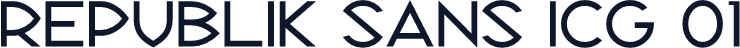 Republik Sans ICG 01