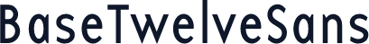 BaseTwelveSans