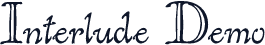 Interlude Demo
