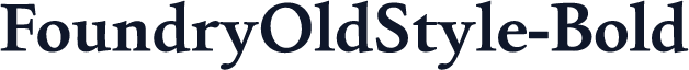 FoundryOldStyle-Bold