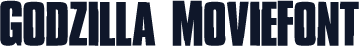 Godzilla MovieFont