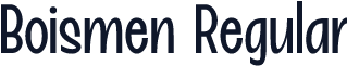 Boismen Regular