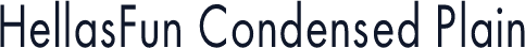 HellasFun Condensed Plain